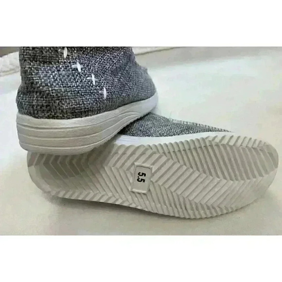 Outwoods Grey Slip On Moccasins - Picture 6 of 7